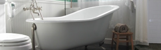 Beautiful Freestanding Bathtubs, Antique Faucets, and more