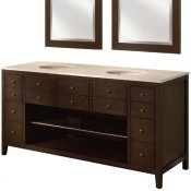 68" Double Bathroom Vanity