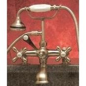 Clawfoot Tub Deckmount British Telephone Faucet w/ Hand-held shower - SH463