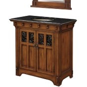 36" Mission Style Sink Vanity