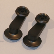 Adjustable Faucet Swing Arms (Wall Mount w/escutcheons) 1-Pair