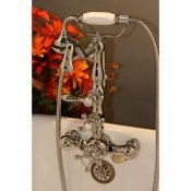 Clawfoot Tub Thermostatic Faucet w/ Hand-held Shower