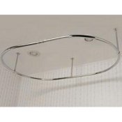 Clawfoot Tub Oval Shower Enclosure Ring