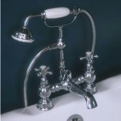 Old Fashioned Faucet with Hand-held Shower