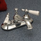 Teapot Collection 4" Center Set W/ Pop Up Drain - CP-SH613