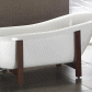 Wooden Cradle (for Slipper Tub) (+$200.00)