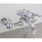 Wall Mounted Kitchen Faucet with Soap Dish- STR-P0886