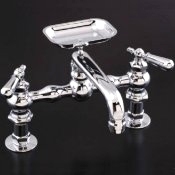 Deck Mounted Kitchen Faucet with Soap Dish- STR-P0887