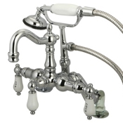 Vintage Style Clawfoot Tub Deck Mount Faucet w/Handheld Shower