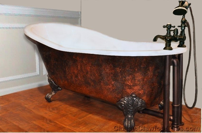 57 Cast Iron Slipper Clawfoot Tub Classic Clawfoot Tub