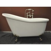 51" Acrylic Slipper Clawfoot Tub