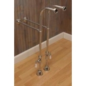 Freestanding Leg Tub Supply Set w/ Shutoffs