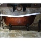 Faux Finish Bathtub Exterior