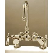 Clawfoot Tub Deckmount Gooseneck Faucet