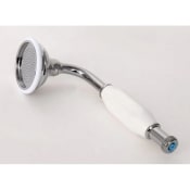 Handheld Shower w/ Porcelain Handle