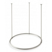 Clawfoot Tub Round Shower Enclosure