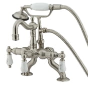 Vintage Style Clawfoot Tub Deck Mount Faucet w/Handheld Shower